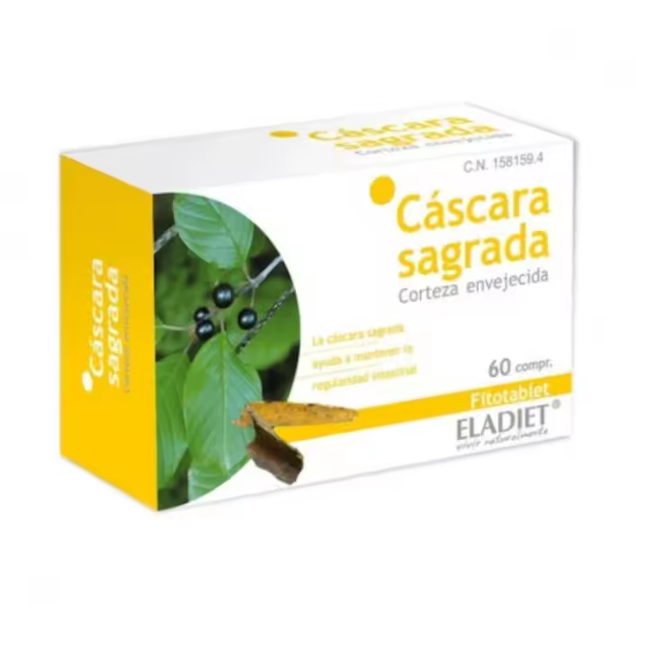 Cascara Sagrada Fitotablet 60 Comprimidos Eladiet - 1
