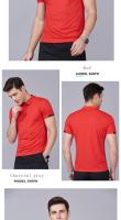 Camisa Polo Corta Secado Rápido Para Golf Y Deportes Transpirable Con Botones Para Hombres Estilo Casual Disponible En 8 Colores - details 9