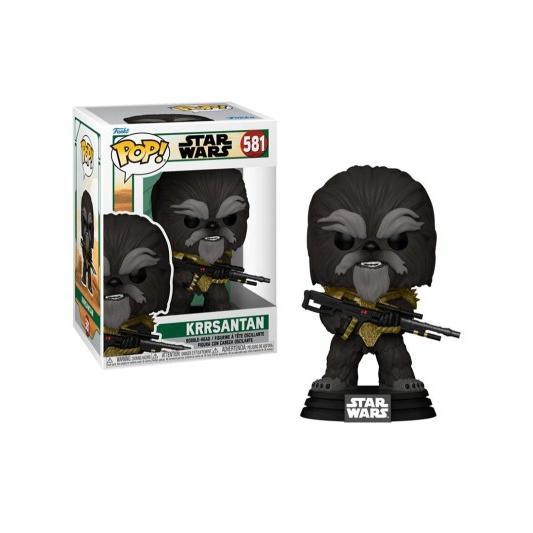 Funko Pop Krrsantan Star Wars 581 - Figura Coleccionable 10cm