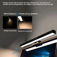 Lámpara De Escritorio LED 33/50CM Luz De Pantalla De Computadora Luz De Lectura Cuidado De Los Ojos Regulación Sin Pasos USB Para Laptop - details 3