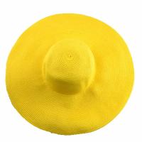 Gorro De Sol Para Mujer Con Gran Alas Plegable Verano Protección Solar Color Sólido Sombrero De Playa Casual Para Exteriores - details 11