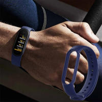Correa De Reloj Para Xiaomi Mi Band 7 6 5 4 3 Pulsera De Silicona Accesorios Para Smartwatch Reemplaza La Correa Compatible Con Mi Band 3/4/5/6 - details 1