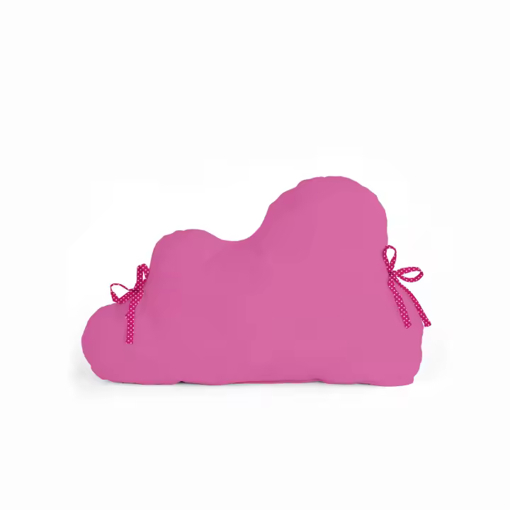 Happyfriday- Nube Chichonera forma 60x40 cm Azul, Protectores de cuna 100% Algodón, calidad de 150 hilos, Fabricado en España - 1