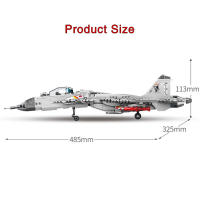 Bloques De Construcción Serie Fuerza Aérea Military J-15 Flying Shark Avión De Combate Juguetes De Avión Para Niños Regalo De Cumpleaños - details 7