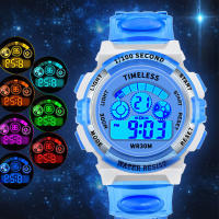 Reloj Electrónico Para Niños Con Dial Luminoso Resistente Al Agua Multi Función Alarma LED Para Niños Y Niñas - details 1