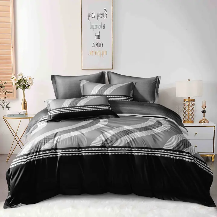 RedHer+Home Modelo Noa Juego de Funda Nórdica Reversible Estampada para Cama 90/105/135/150 Funda nórdica Microfibra con cremallera - Funda almohada - Funda edredon suave y transpirable. - 1