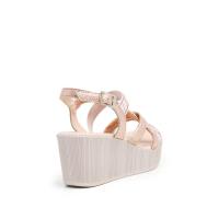 24 HORAS 26065 Sandalias plataforma mujer 31856 24V SANDALIA NOBUCK-S TIRAS ROSE/ROSE 3º - details 0