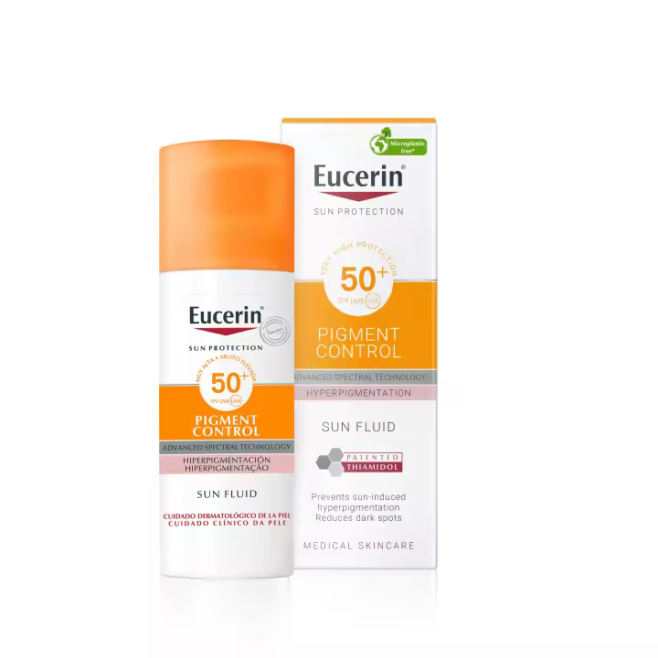 EUCERIN SOLAR CARA SPF50+ PIGMENT CONTROL SUN FLUID 50ML - 1