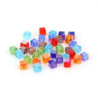 Cristal Cuadrado De 4mm 6mm 8mm Cuentas Sueltas Para El DIY De Joyería Como Pendientes Collar Y Pulseras Cuentas Espaciadoras Para Bordado - details 9