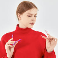 Entrenador Facial Portátil Para Levantamiento De Pecho Y Firmado De Piel Instrumento De Ejercicio Para Mentón Doble V Forma Y Mandíbula - details 2