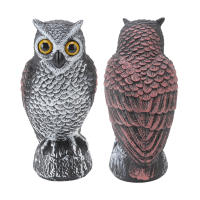 Disuasor De Pájaros En Jardín Con Figura De Falso Águila Plástica Impermeable Para Mantener Lejos Los Pájaros Decoración De Jardín Walfront - details 4