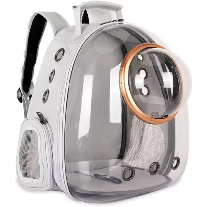 Mochila con cápsula Espacial para mascotastrasportador para perros y Gatos por y resistant to calorcolor Gris - 1