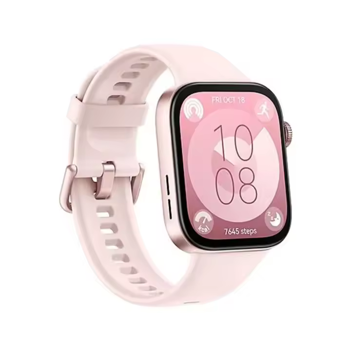Huawei watch fit 3 rosa - smartwatch con funciones inteligentes de salud y comunicación - 1