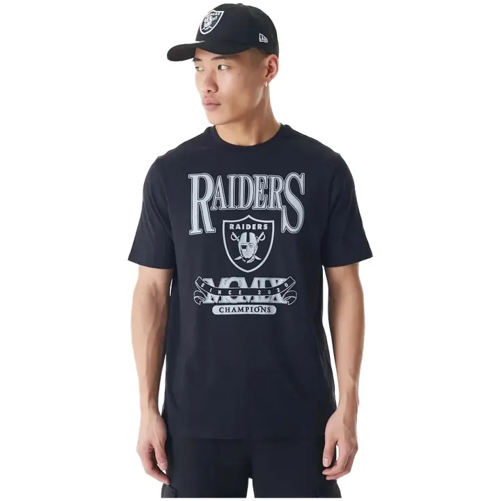 Camiseta marca New Era modelo 60578575 para hombre en color negro - 1