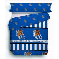 Funda nórdica 2 piezas 50% algodón, 50% Poliéster Real Sociedad. Producto oficial - details 0