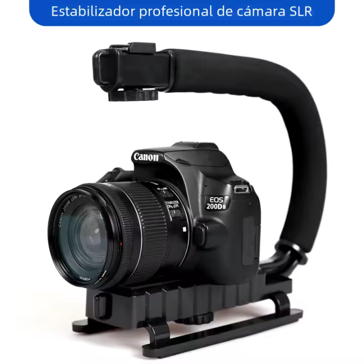 Soporte portátil en forma de U para cámara de fotografía, Kit de estabilizador Steadicam en forma de C para SLR DV - 1