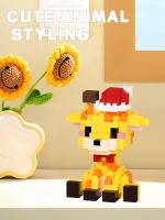 Bloques De Construcción Micro Partícula Serie Animal De Fiesta Pingüino Giraffa Juguete De Puzzle De Artesanía Para Escritorio Ornamento Educativo Para Niños - details 1