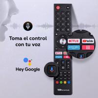 Smart TV 50 pulgadas 4K Hey Google Official Assistant con control por voz. Televisor Android 14 - TD Systems PRIME50C21GLE - details 4