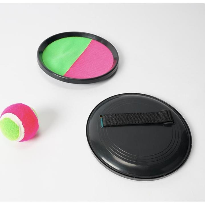LILI HOME 🏀 Juego de Catch Ball Ø21 cm - Diversión al Aire Libre para Niños y Adultos 🎯🏖️ Disfruta de un juego clásico de atrapar la pelota con velcro, ideal para la playa, el parque o el jardín. Ideal para jugar en exteriores: Perfecto para