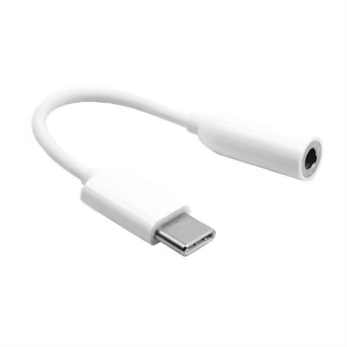 FGNS Adaptador USB C a Jack de 3,5 mm, Adaptador Auxiliar Tipo C a Conector para Auriculares, Adaptador de Audio para Auriculares USB Tipo C, Adaptador de Auriculares Tipo C Compatible con Samsung Galaxy, MacBook Pro, iPad, Huawei, OPPO, Vivo, etc. - 1