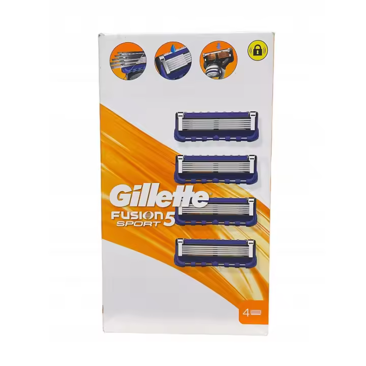 GILLETTE FUSION 5 SPORT RECAMBIOS 4 UNI - 1
