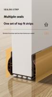 1pc Sellador De Puerta PVC Isolante Aislante De Viento Y Ruido Para El Bajo De La Puerta Cubierta De Polvo Y Silencio - details 7