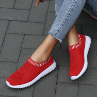 Zapatillas De Correr Para Mujer Ultra Ligeras Y Grandes Con Punta Abierta Moda Deportiva Transpirables Tejidas En Aire Con Suela De Goma Talla Fija - details 5