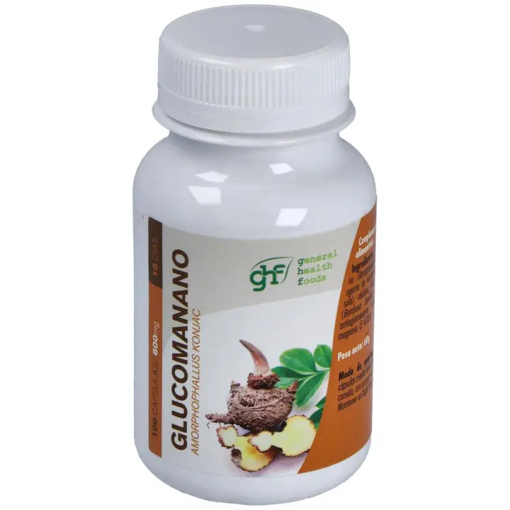 Glucomanano 600Mg. 100Cap. - 1