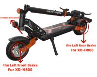 Freno De Seguridad Para Scooter Eléctrico XOD XD-H800 / XD-H880 Impermeable 2 Pines Corte De Energía Accesorios De Scooter - details 6