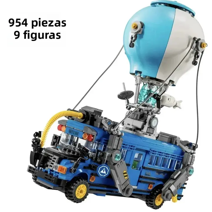 Nuevos Bloques De Construcción De Autobús 2025 Juguete Educativo Para Niños Set De 454 Piezas Regalo De Cumpleaños Para Niños Hombres - 1