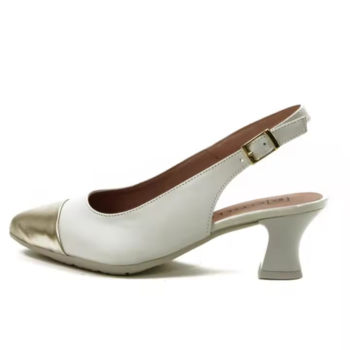 PITILLOS mod. 5755 salón para mujer en piel natural, sin cordones - 1