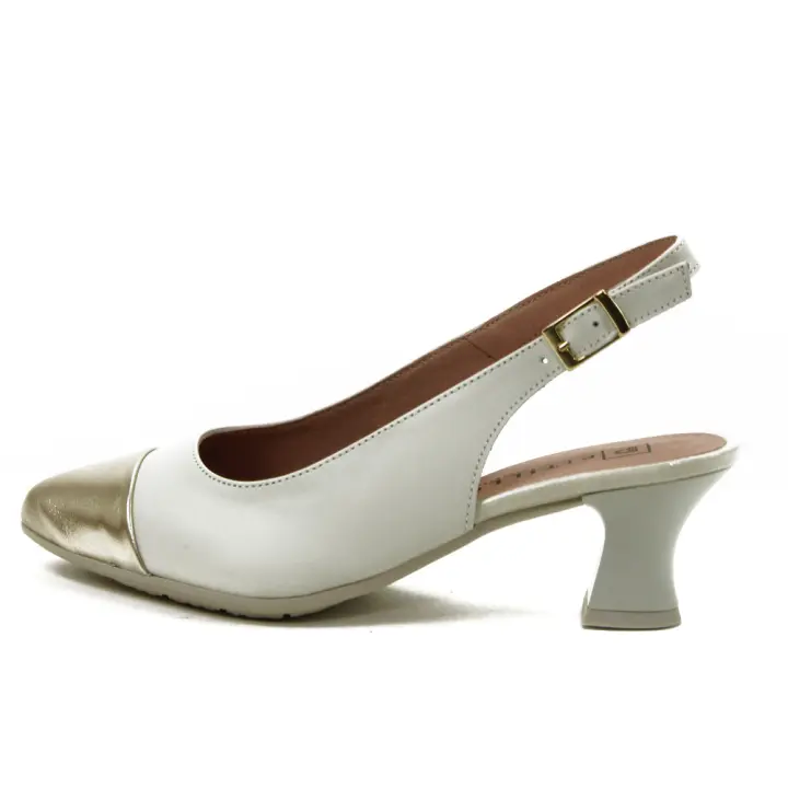 PITILLOS mod. 5755 salón para mujer en piel natural, sin cordones - 1