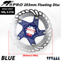 Rotor De Freno De Bicicleta MTB DH De 6 Pulgadas 160/180/203mm De Acero Para Cooling Disipación De Calor Pieza IIIPRO - details 10