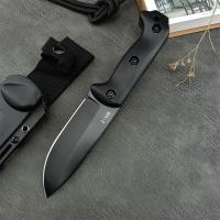Nueva Cuchillo Fijo KB BK2 Para Camping Al Aire Libre Cuchillo De Sobrevivencia De Caza Y Senderismo Con Hoja De Acero 8Cr13Mov Y Mango De Fibra De Nylon - details 0