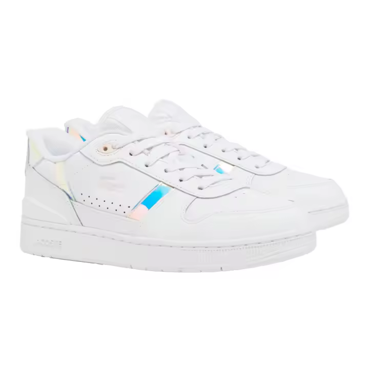 LACOSTE zapatillas mujer - T-CLIP SET, retro, deportivas, logo, cuero auténtico T-CLIP SET 224 1 SFA - 1