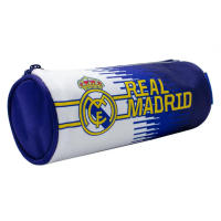 Real Madrid Estuche Escolar Infantil 21cm, Estuche Portatodo Real Madrid, Material Escolar con Compartimento, Estuche Infantil Niños y Niñas Real Madrid, Color Azul y Blanco - details 0