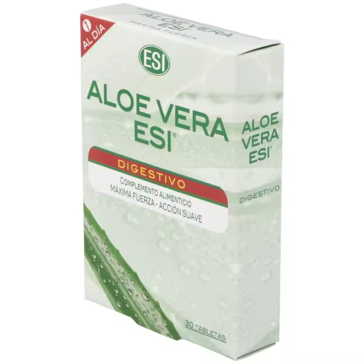 Aloe Vera Digestivo ESI - TREPAT DIET Caja Blanca 30Comp Vitaminas y Suplementos - 1