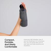 Masajeador ocular, espejo de masaje calentado bluetooth, alivio de migrañas / ansiedad / ojo seco / mejora del sueño / meditación, compresa caliente a temperatura constante de grafeno, pulso de baja frecuencia - details 1