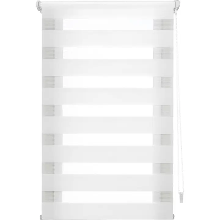 BLINDECOR  Estor Sin Herramientas Noche y Día Modelo Indus – Estor Enrollable sin Taladrar – Estor Ventana Easy Fix – Estor Enrollable Noche y Día para Ventana - 1