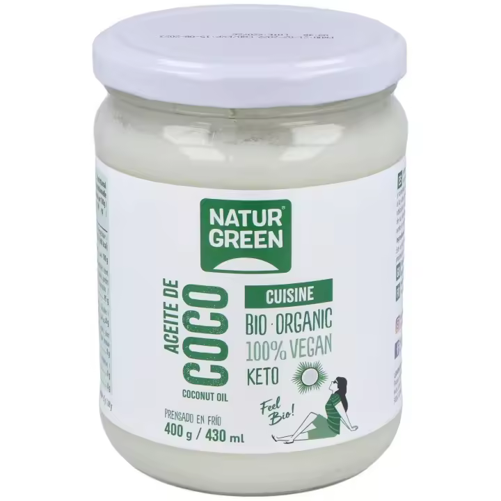 Naturgreen Aceite De Coco Cuisine Bio 430Ml/400G - 1