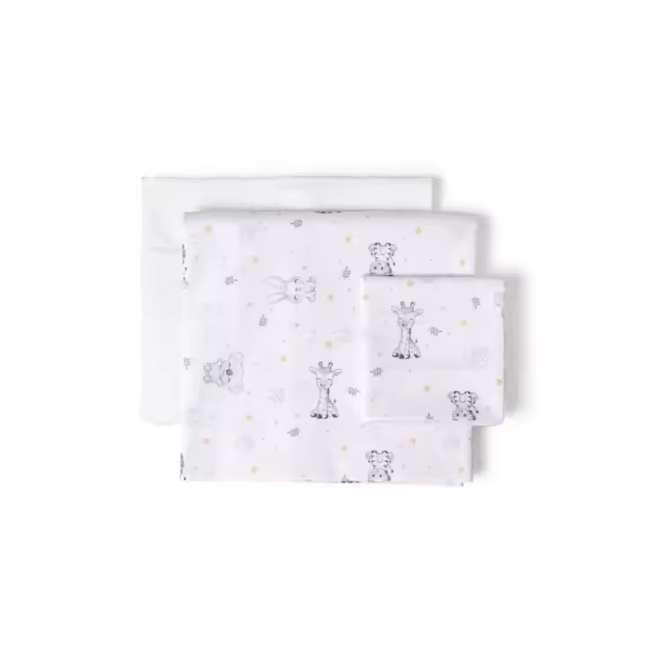 Interbaby - Juego de Sábanas Minicuna Koala 100% Algodón 3 Piezas - 1