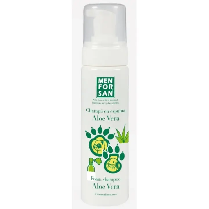 Menforsan Champu En Espuma Roedores 200Ml. Con Aloe Vera. - 1
