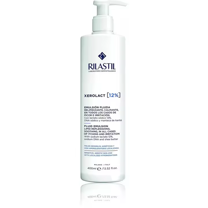 RILASTIL XEROLACT 12 EMULSION FLUIDA 400ML - 1