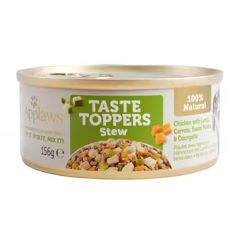Applaws Lata Topper Perros Estofado de Pollo y Cordero con Verduras 1 unidad - 156 gr - 1