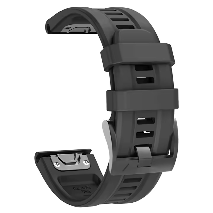 Correa De Reloj De Silicona QuickFit 22mm 26mm Para Garmin Fenix 6X pro 5X plus Epix Gen 2 Bandas Compatible Con Fenix 6 pro 5 plus Unisex - 1