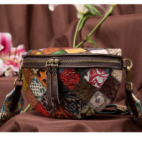 Bolso De Hombro Mini Para Mujer De Cuero Genuino WESTAL Bolsos Mensajeros Pequeños Estilo Vintage Con Cierre De Cremallera - details 18