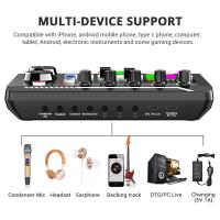 Set De Equipamiento Para Podcast En Directo Con Micrófono De Estudio BM800 Y Mixer De Audio Soporta Varias Efectos De Sonido Para PC Transmisión En Vivo - details 9