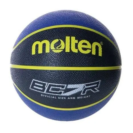 Balón Baloncesto Molten BC7R2-KB Azul Negro Talla 7 - 1