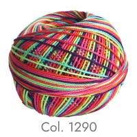 Hilo De C�rdoba Rhapsody De Algodón Egipto Tamaño 3 Para Crochet Variegado DIY Tatting Tejido 50G 120Yds - details 2
