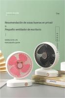 Mini ventilador de escritorio 2025, nuevo, con carga USB, pequeño ventilador eléctrico, segunda y tercera marcha ajustable - details 5